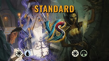 MTG Standard - Azorius Midrange by DamienF16 VS Selesnya Midrange by okinanoko