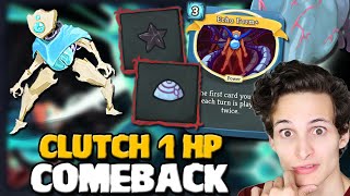 CLUTCH 1 HP Comeback! | Ascension 20 Defect | Slay the Spire