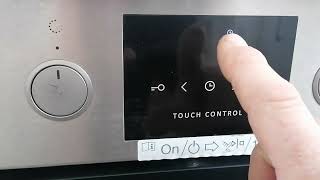 Gorenje Backofen - Digitale Uhr wird im Display nicht angezeigt