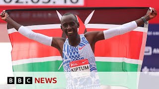 Kenya: Marathon world record holder Kelvin Kiptum dies in road accident | BBC News