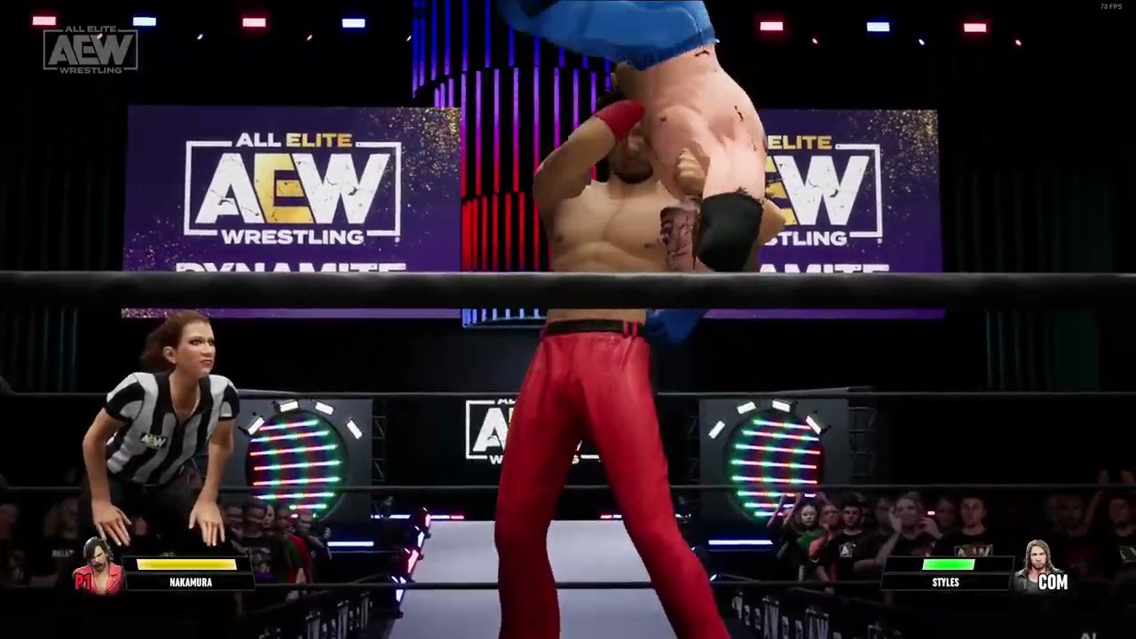AJ STYLES VS SHINSUKE NAKAMURA - AEW FIGHT FOREVER