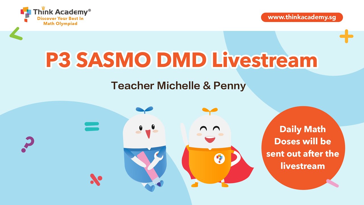 2024 p3 sasmo preparation math practice day 9 youtube