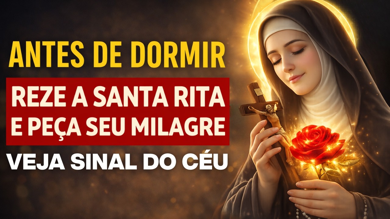 SANTA RITA VAI TE AJUDA NESSA CAUSA IMPOSSÍVEL – ORAÇÃO PODEROSA QUE TRAZ MILAGRES REZE NESSA NOITE