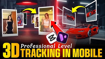 Trending 3D Object Tracking In Mobile | Capcut & Motion Ninja 3D Video Tracking Tuturiol