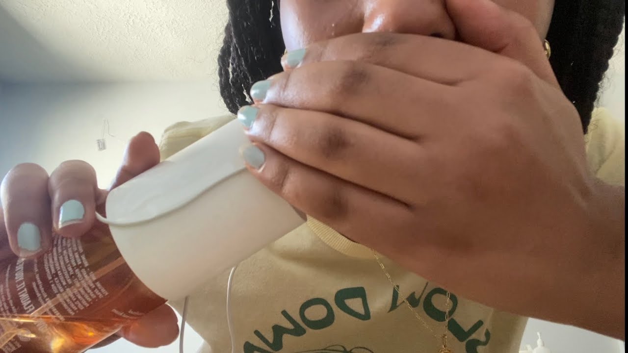 ASMR | Cupped Inaudible Whispering/Gum Chewing