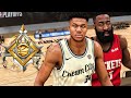 LEGEND GIANNIS ANTETOKOUNMPO and JAMES HARDEN TAKE OVER the BUBBLE in NBA 2K20