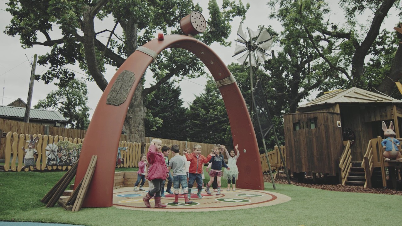 Lappset Creative Peter Rabbit Activity Playground - YouTube