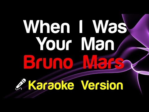 Video thumbnail for Bruno Mars - When I Was Your Man