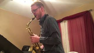 Ferling Etude No. 5 || James Barger, Saxophone