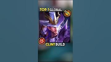 ✅ TOP 1 GLOBAL CLINT BUILD EMBLEM | CLINT BEST BUILD AND EMBLEM 2025 #clint #moba5v5