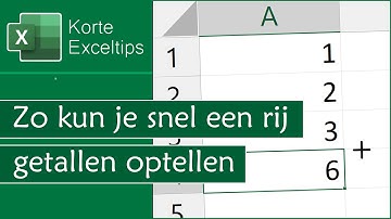 Zo kun je snel een rij getallen optellen