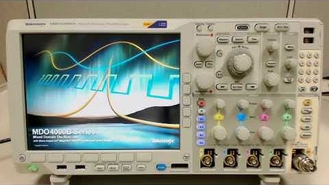 Connecting an MDO4104B-6 to SignalVU-PC