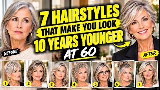7 Hairstyles That Make You Look 10 Years Younger at 60
