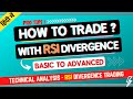 RSI Divergence || Pro Trader's Secrets || RSI Divergence Trading Strategy ||