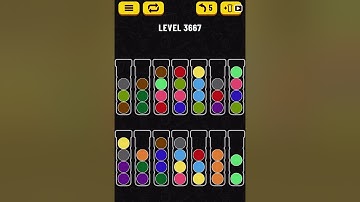 【Ball Sort Puzzle】Level.3667