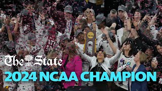 South Carolina Women's Basketball Celebrates Winning National Title In Cleveland by The State 800 views 1 month ago 1 minute, 39 seconds