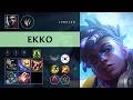Ekko Jungle vs Zac - KR Challenger Patch 26.08