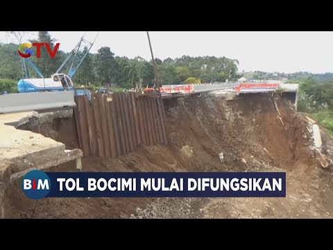 [FULL] Tol Bocimi Kembali Fungsional, Satu Lajur Dibuka dari Arah Jakarta ke Sukabumi - BIM 11/04