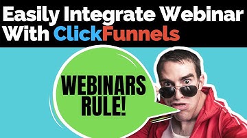ClickFunnels Webinar Integration - Webinar Jam, ZOOM, GoTo Webinar