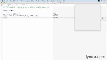 はじめてのSwift：Playgroundで遊んでみよう（その2）：ビューの作り方  ｜lynda.com 日本版