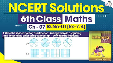 NCERT Solutions Class 6 Maths Chapter 7 Exercise 7.4 Question No.1 | Fractions