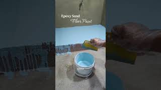 Epoxy Sand Floor Paint (Marble Finish) #epoxypaint #epoxyfloor #floorpaint #homeimprovement