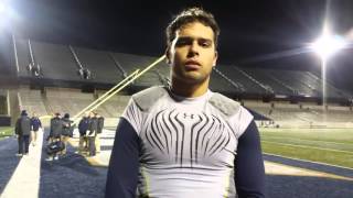 Archbishop Hoban quarterback Danny Clark talks about his big game and his team’s win over St. Vincen
