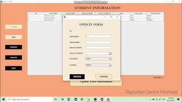 Multiform CRUD Application Midterm Project 1