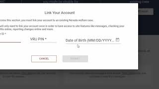 Access Nevada - How to link your current account