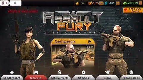 Assault Fury   Mission Combat Dock Area NEW LEVELS 2017