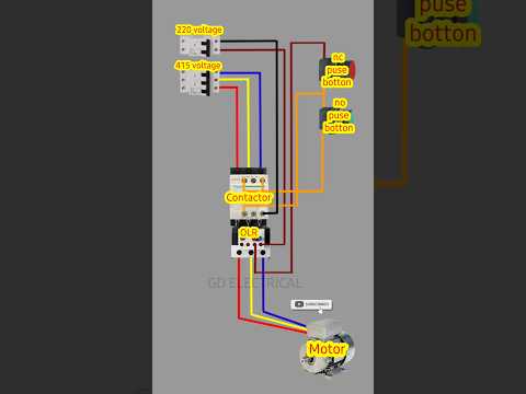 Contactor wiring diagram