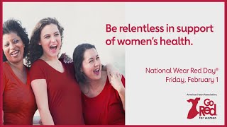 Kick off American Heart Month and wear red