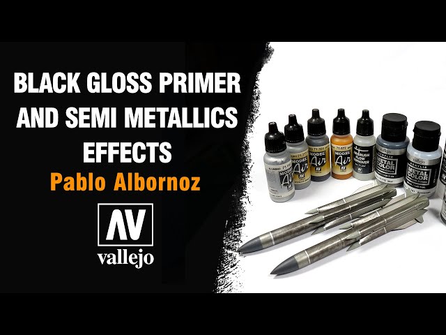 BLACK GLOSS PRIMER & SEMI-METALLICS EFFECTS by Pablo Albornoz✈️⚙️ 