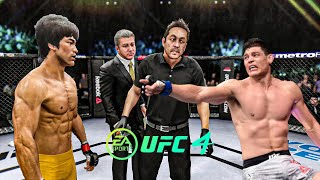 Bruce Lee vs Alan Jouban - EA Sport UFC 4 - Epic Fight ??