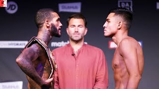 FULL & UNCUT - CONOR BENN VS ADRIAN GRANADOS WEIGH IN & FACE OFF VIDEO