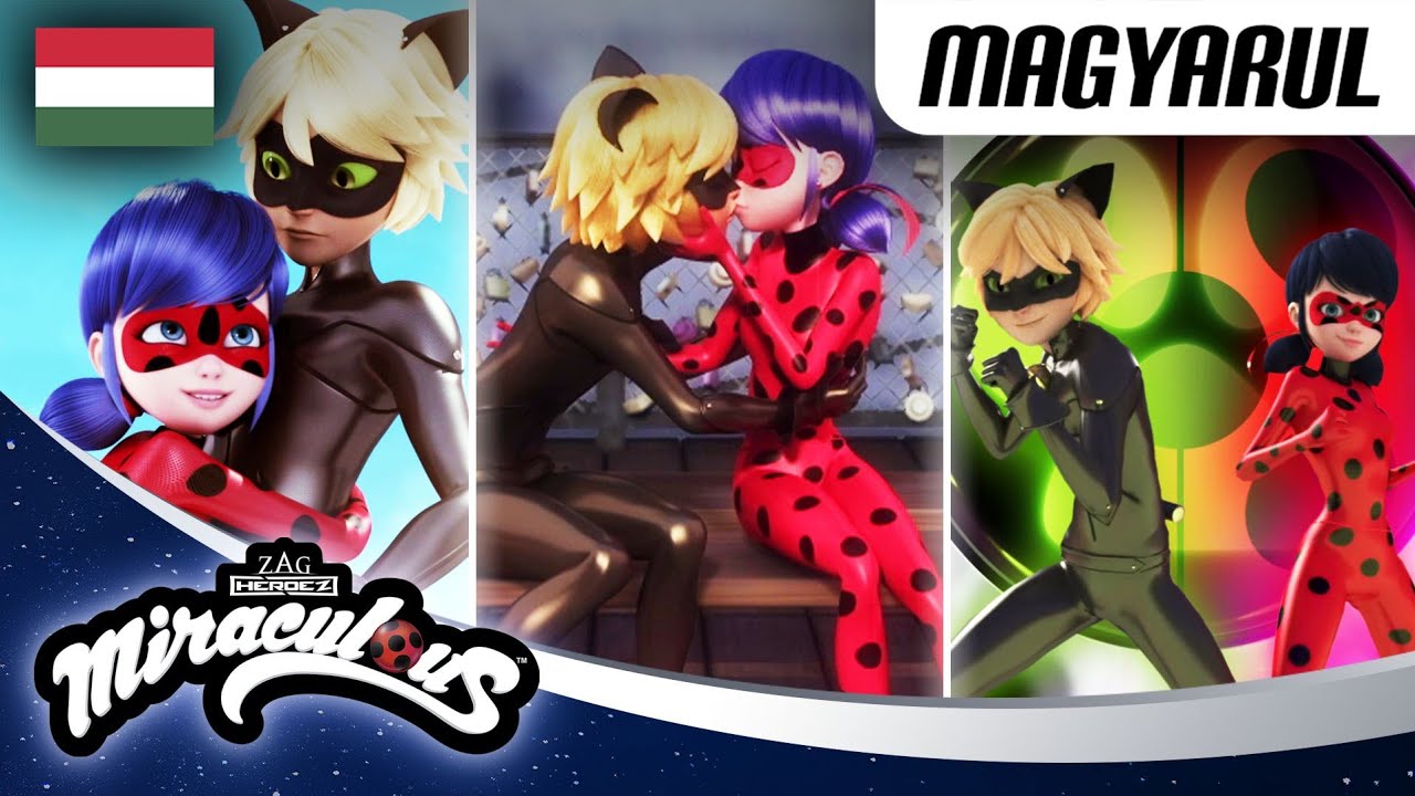 🐞 KATICA ÉS FEKETE MACSKA SZERELME – A 10 legjobb pillanat 🇭🇺 | MAGYARUL | Miraculous