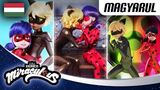 🐞 KATICA ÉS FEKETE MACSKA SZERELME – A 10 legjobb pillanat 🇭🇺 | MAGYARUL | Miraculous