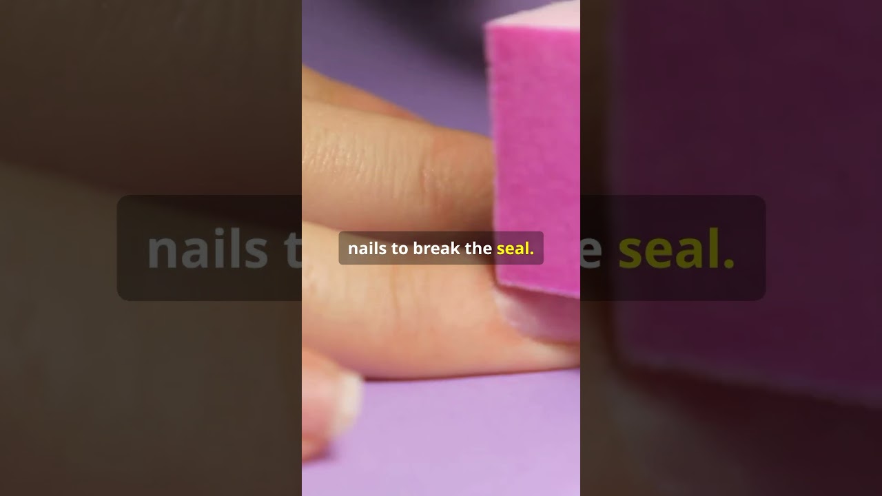 Save removal of acrylic nails at hom😍#nails #nailart #facts