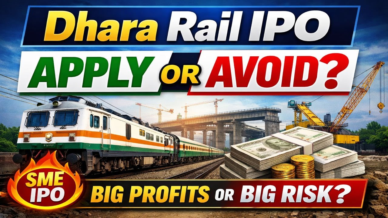 Dhara Rail Projects SME IPO 🔥 Apply or Avoid? Full Analysis