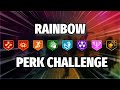 THE RETURN OF THE RAINBOW PERK CHALLENGE