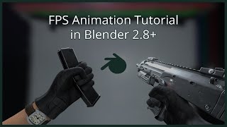 How To Make Fps Animations In Blender 28