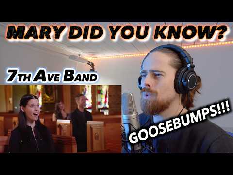 7th Ave Band - Mary Did You Know (cover) First Reaction!