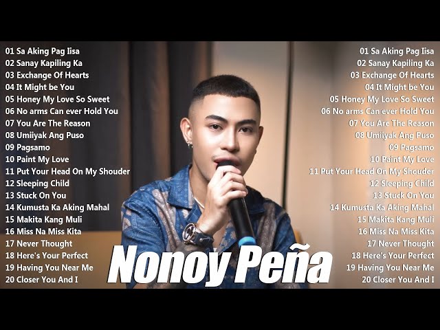 The Best of Nonoy peña - Nonoy peña Greatest Hits Full Album | Nonoy peña nonstop cover songs class=