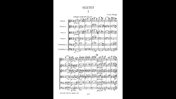 Frank Bridge - String Sextet in E-Flat Major, H. 107