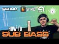 How to SUB BASS in FL Studio Native Plugins, Serum & Ableton | Sound Design Tutorial