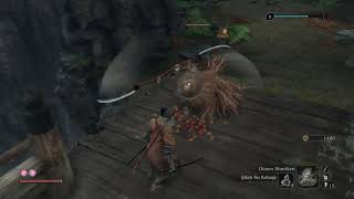 SEKİRO SHADOW DİE WİCH SHURİKEN and ANTİ AİR DEATHBLOW
