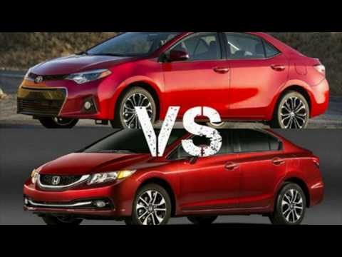 Vidéo: Différence Entre Honda Civic Et Toyota Corolla