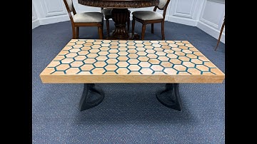 Amazing DIY Project! Create a Touch Activated Smart River Table by hand WITHOUT a CNC machine!