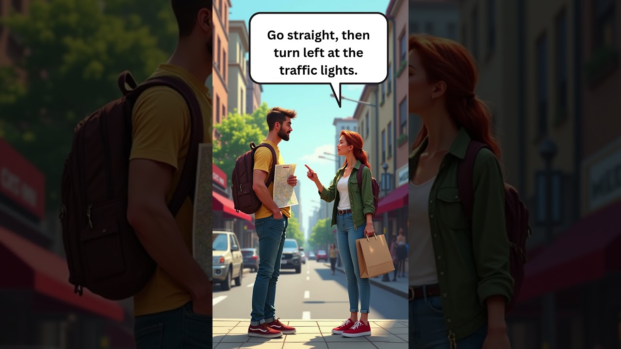 Как спросить дорогу на английском языке | Короткий уличный разговор