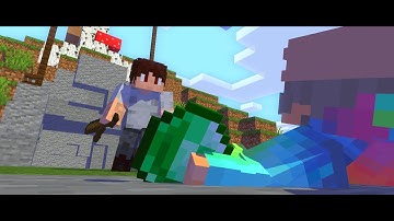 Bedwars Animation - Minecraft Music Video - Guns (Mine Imator) [reach 3k subs]